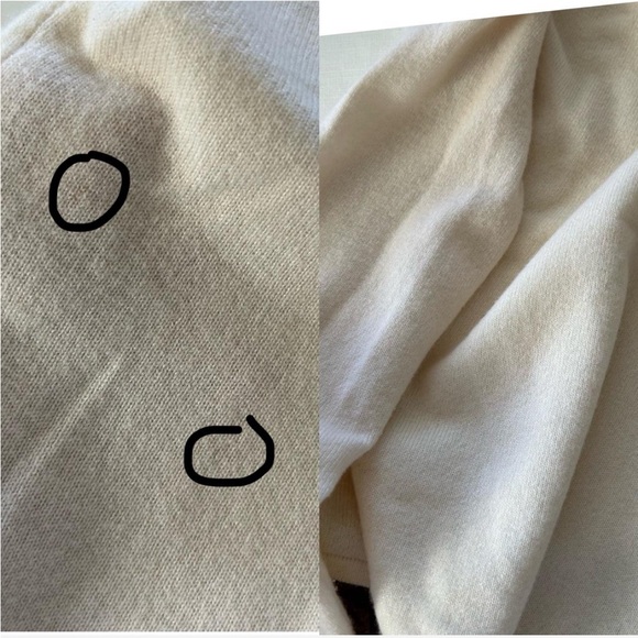 Sutton Studio 100% Cashmere Cream Crewneck sweater Petite Medium Preppy style. - Picture 3 of 5